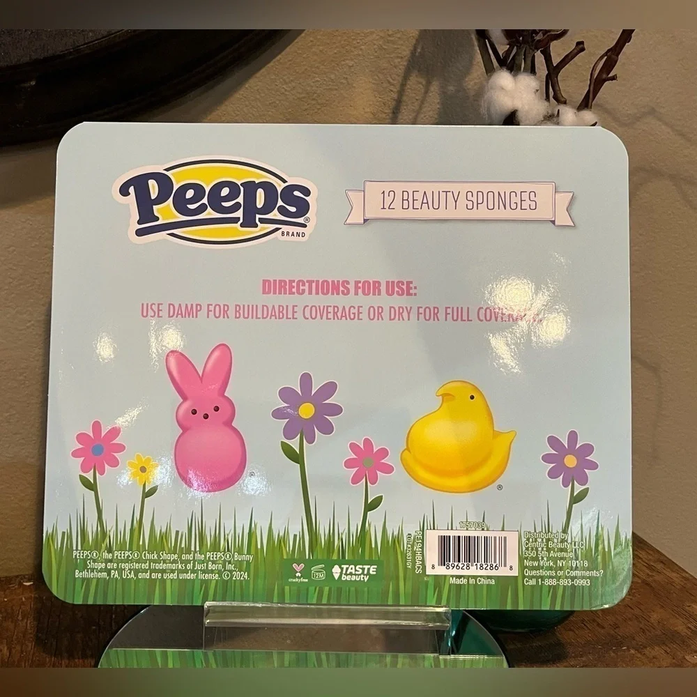Peeps 12 Makeup Beauty Sponges, new!